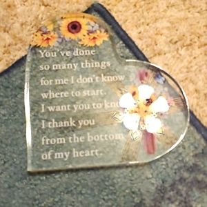 Gratitude plaque